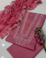 Zaari Embroidery Lawn 3pc