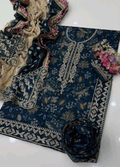 Embroidery Printed Lawn 3pc