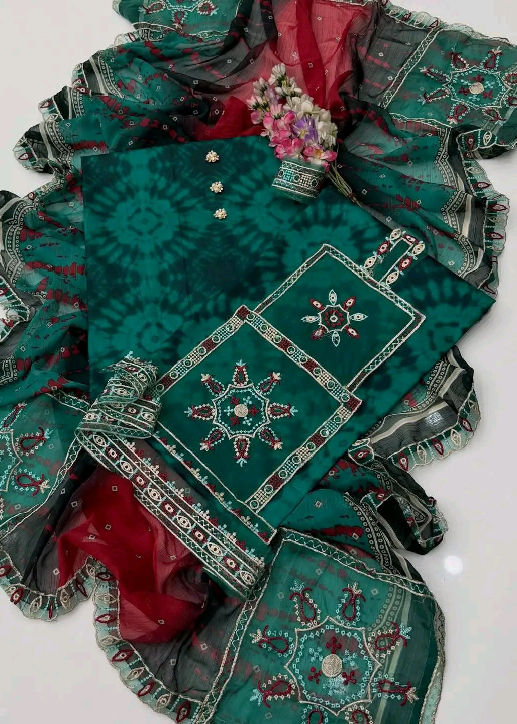 Embroidery Printed Lawn 3pc