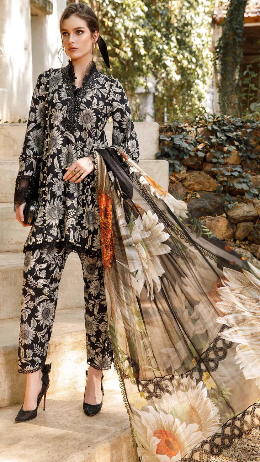 Printed lawn 3pc