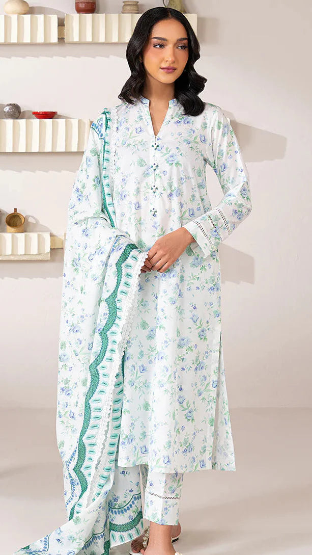 Printed lawn 3pc
