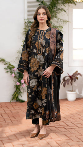 Printed lawn 3pc
