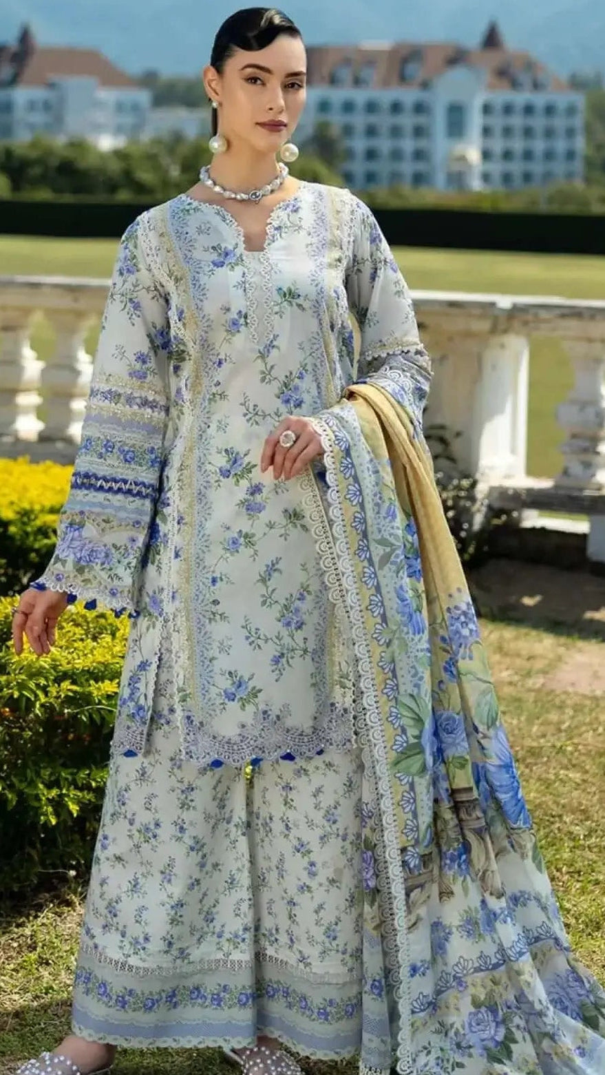 Printed lawn 3pc